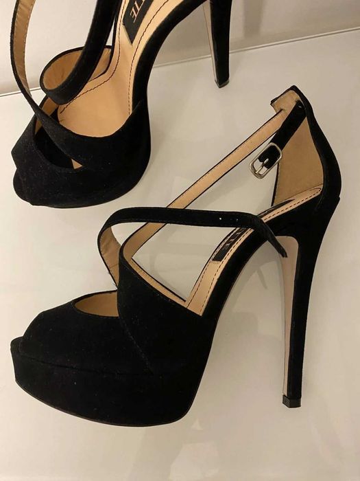 Sandale Musette noi, mărinea 37