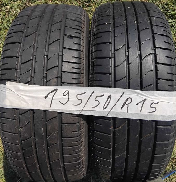 195 50 R15 две летни гуми TURANZA
