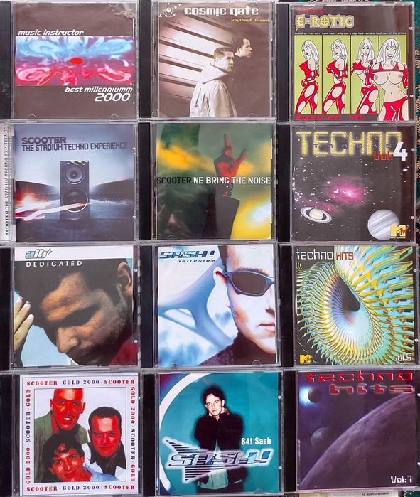 компакт дискове, дискове, компилация, денс музика