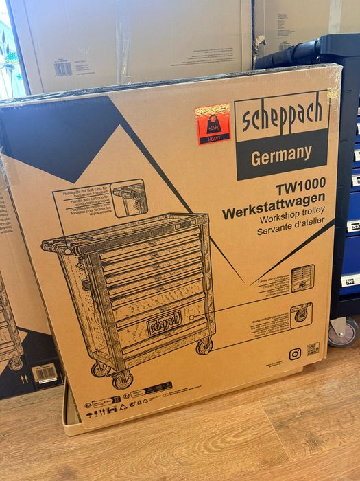 Dulap scule Scheppach TW1000, 263 piese, nou