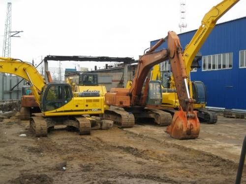 Аренда экскаватор, бульдозер,