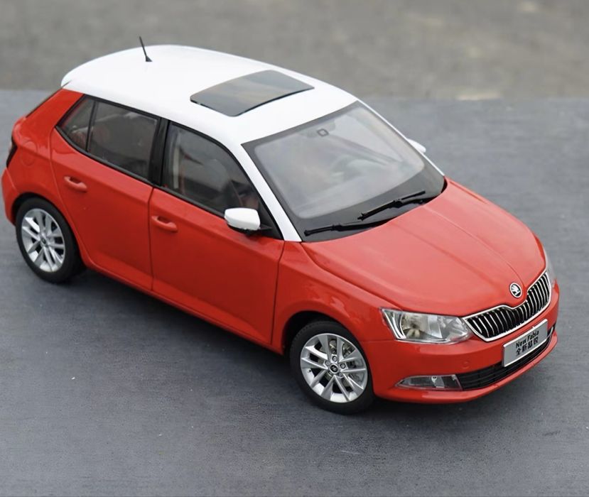 Модель scoda fabia 1/18
