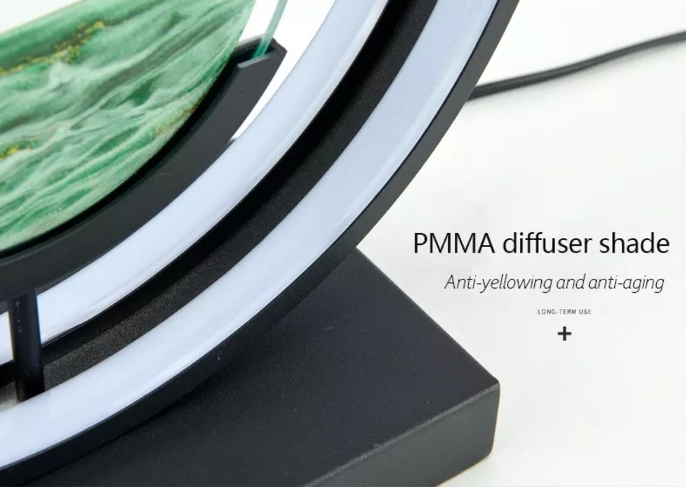 3D песочные часы светильник с текучим песком, движущийся