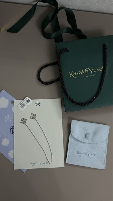 Kazakh yuvelir серьги
