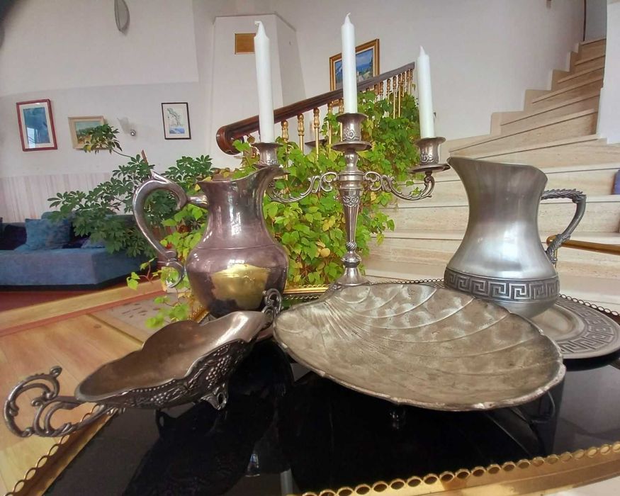 Кана, свещник, фруктиера, ваза, бутилки за декорация и подарък