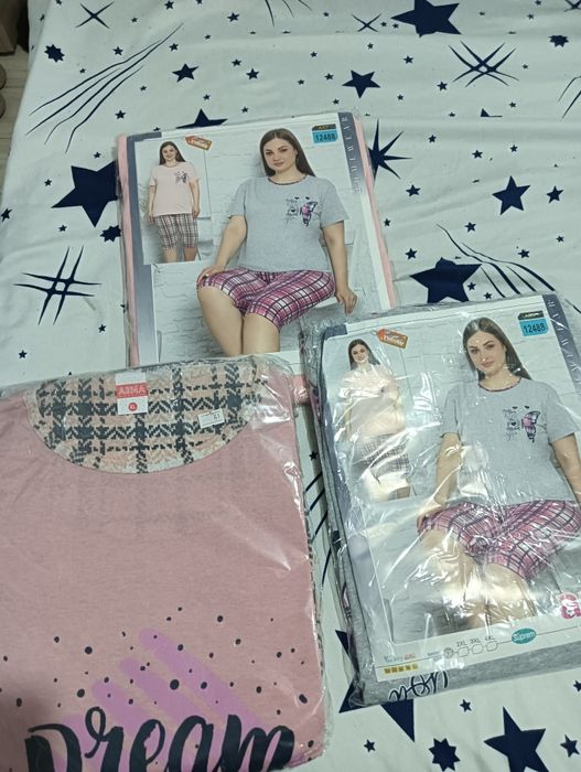 Pijamale dama mărimi mari