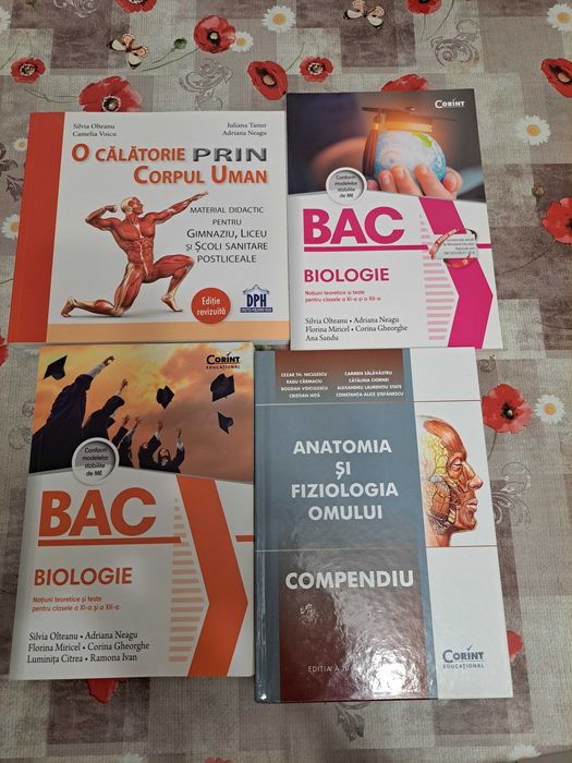 Vând pachet pregătire Bac Biologie