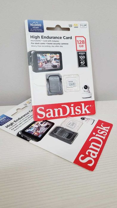 SD карта памяти 128 ГБ