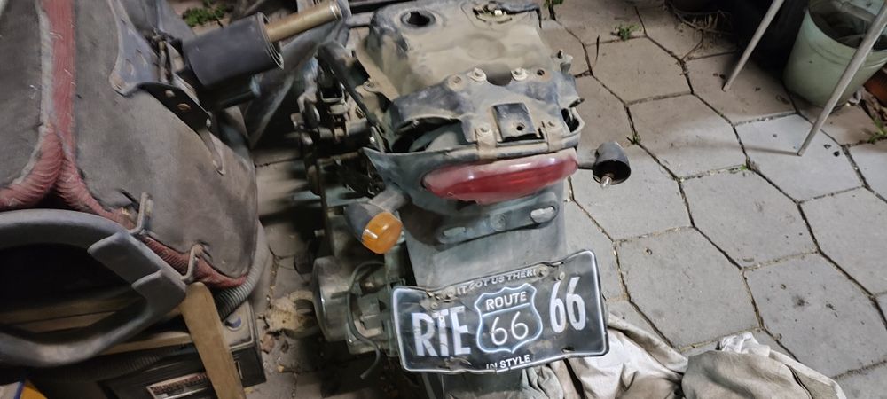 Мопед китайский не в сборе