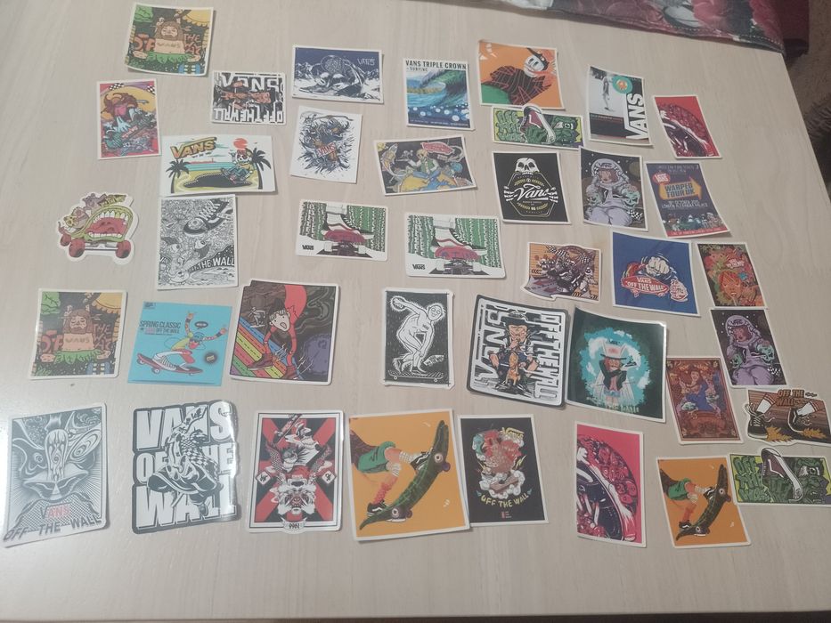 Vans   стикери лепящти