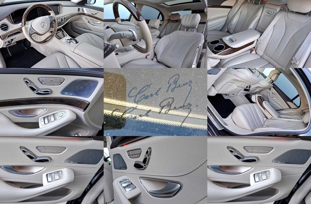 S Klass 350d Long 4Matic 9G-Tronic la 27850€. Istoric Reprezentanță. Fiscal pe loc!