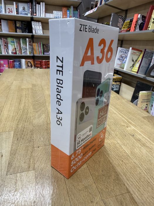 Смартфон ZTE Blade A36 4/64 black