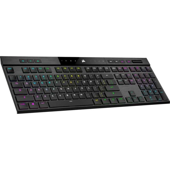 Tastatura gaming Corsair K100 Air RGB Cherry MX Ultra Low Mecanica