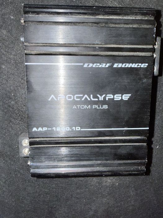 Апаратура сабуфер услитель для авто