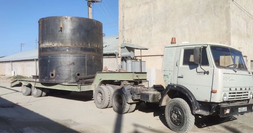 Traler kamaz prisep
