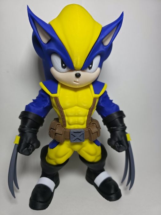 3D-фигуроки Sonic × Marvel | Кроссовер | Авторская серия