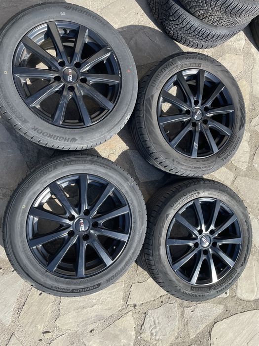 set jante aliaj 16 inch +anvelope vara