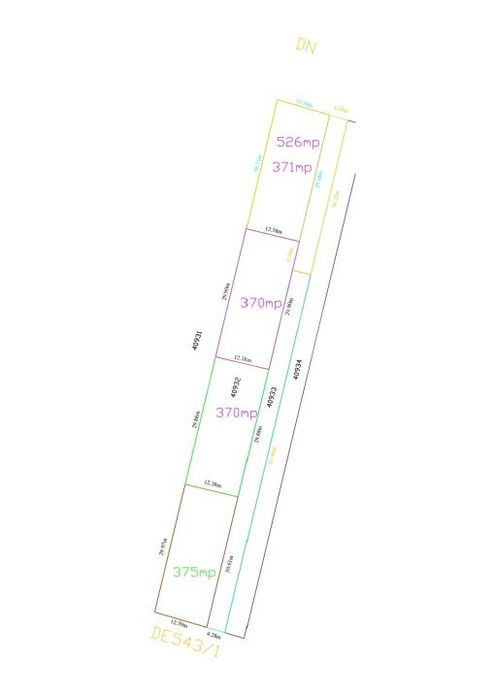 Teren intravilan 2000 mp, front 16,7 ml, vizibilitate la DN, Carcea