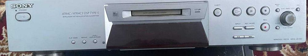 MiniDisc Deck MDS-JE640: -JE480:
