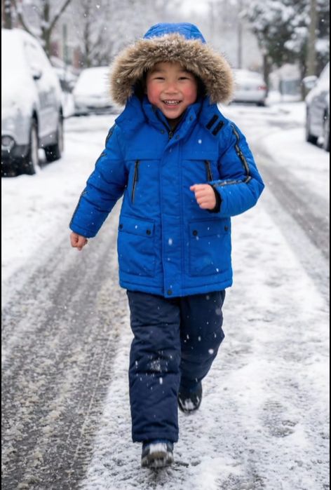 Куртка с комбинезоном зимняя