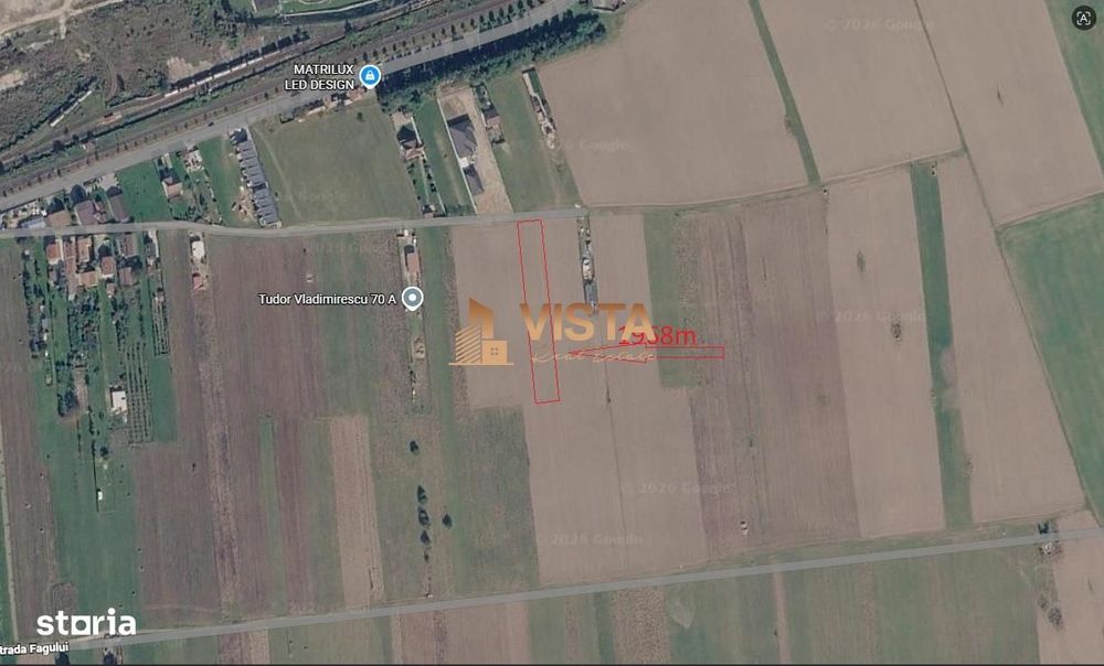 Teren de vanzare la intrarea in Zarnesti (Zona Penny ). Excelent pentr