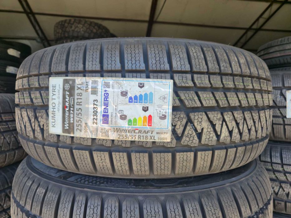 4 Anvelope M+S IARNA - 255/55/18 109H XL - KUMHO WinterCraft WS71 SUV - NOU - DOT 2023 !