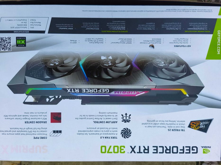 3070 MSI suprim X