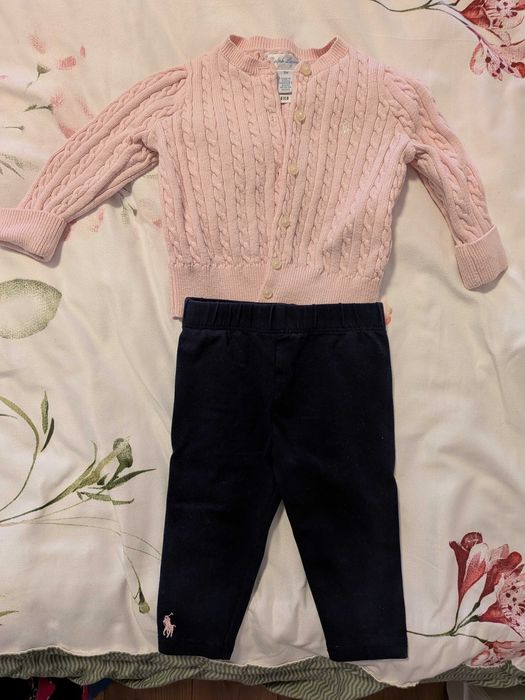 Бебешки комплект Ralph Lauren 73см