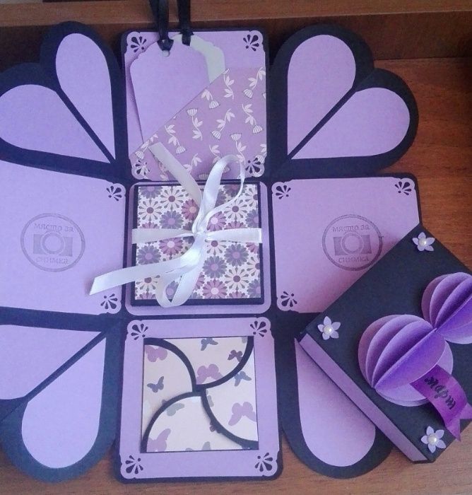 Кутийка-картичка/покана - 35лв