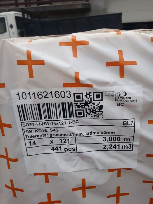 Lambriu Pin/Molid 14x121x3000mm la PREȚ DE PRODUCATOR