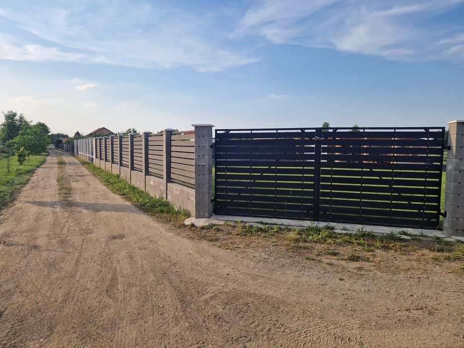 Teren la Cionchesti  525 mp împrejmuit, curent trifazic, apă, Terasă, Toaletă