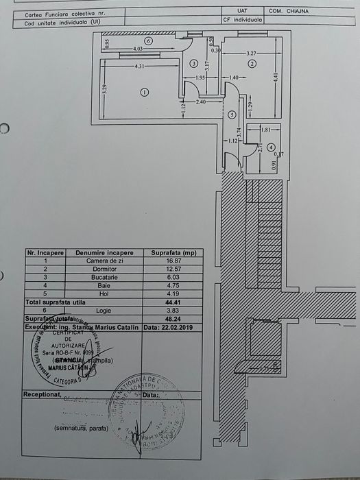 Vânzare apartament 2 camere