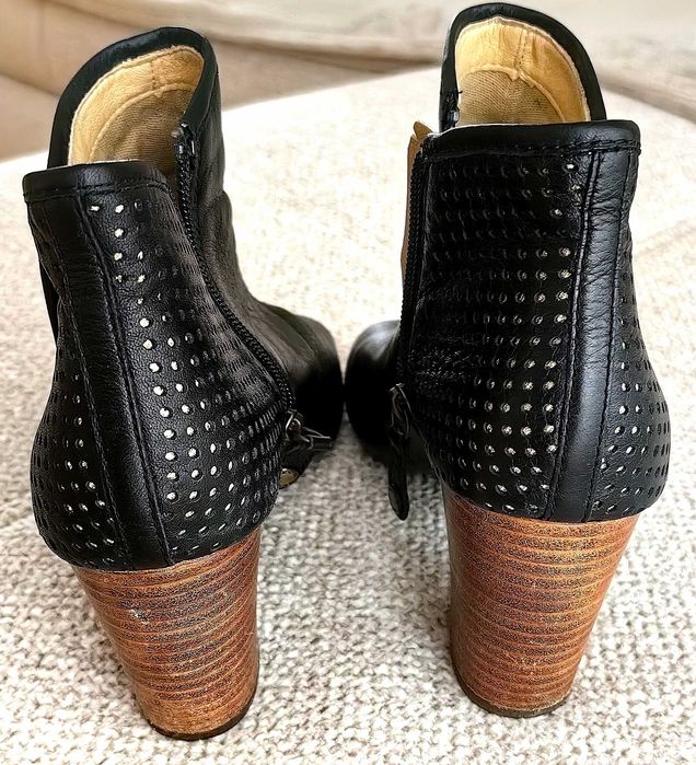 Botine din piele, marca Geox, marime 38 1/2