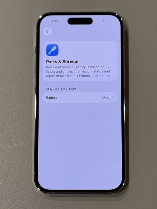 iPhone 14 Pro бял E-sim 96% battery
