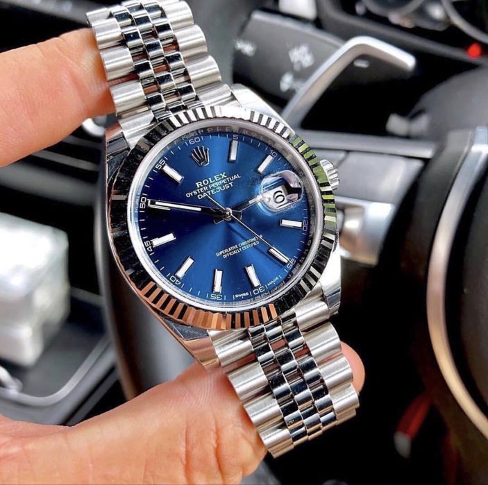 ceas rolex datejus blue dial 41,mm