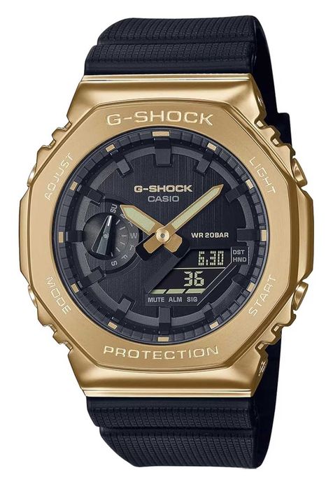 Ceas Casio g shock GM s2100gb , Metal gold roze .Nou, Garantie 2ani