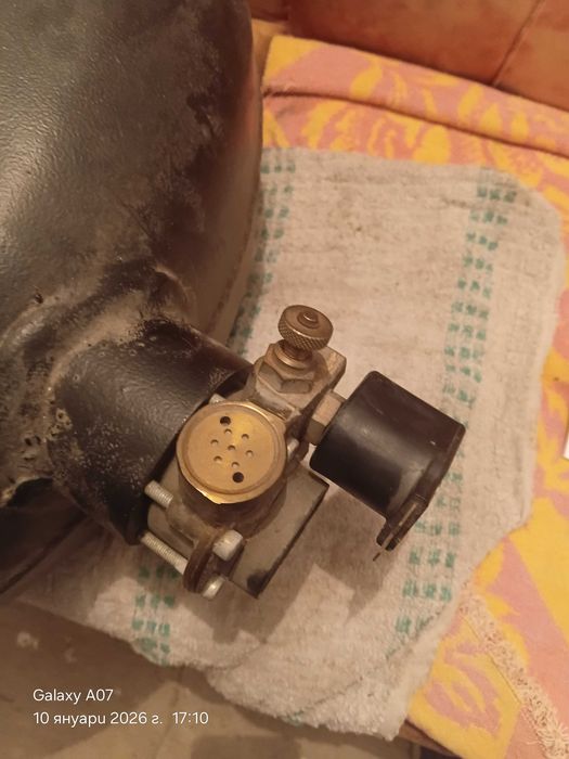 Газова бутилка кръгла