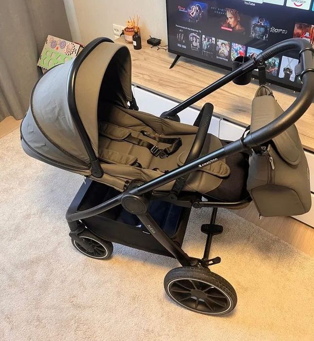 Продам Универсальную Детскую Коляску 2в1, Kikka boo Naya Grey, Идеал