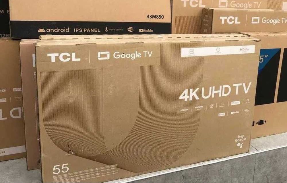 TCL 55/65 4K Ultra HD Smart TV с Google TV и HDR10+