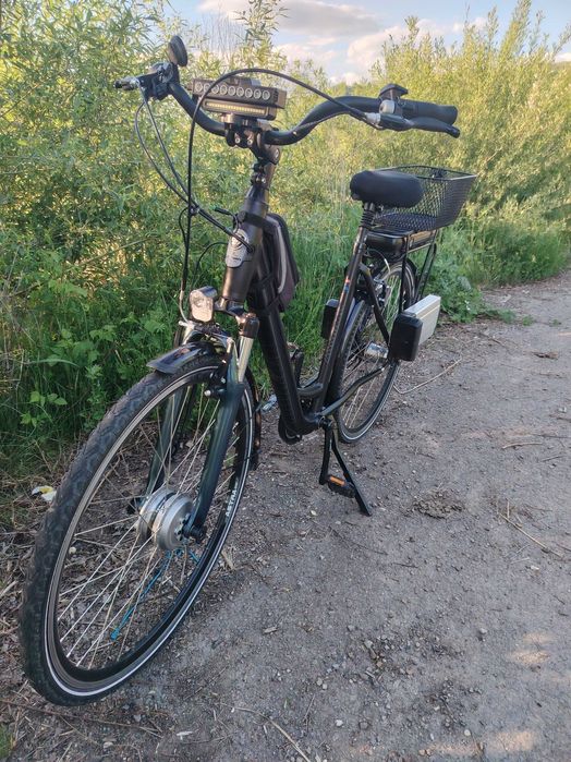 Bicicleta electrica cu 3 baterii