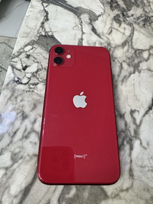 Айфон 11 красный цвет