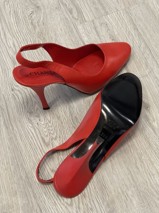 Pantofi cu toc Bottega Veneta Chantal. Piele naturala. Marimea 38-39