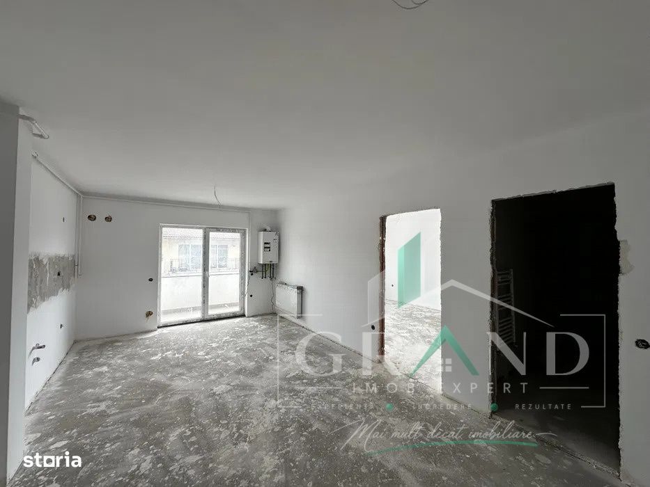 Apartament semifinisat, 46,5mp, etaj 3/4, Floresti