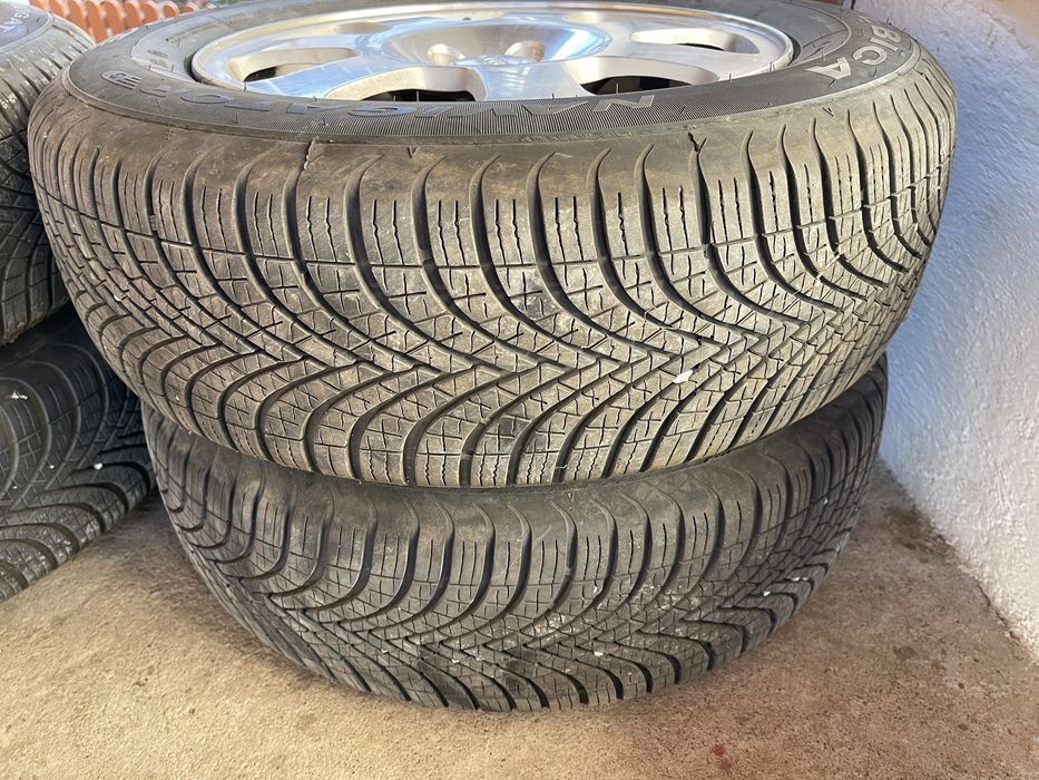 Комплект гуми с джанти за Ауди 5х100