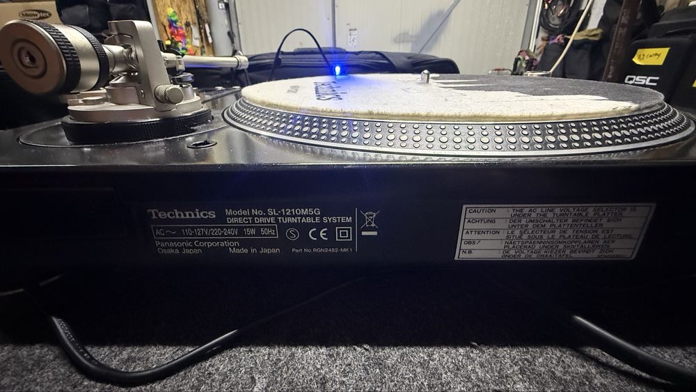 Pick-up Technics SL 1210 M5G