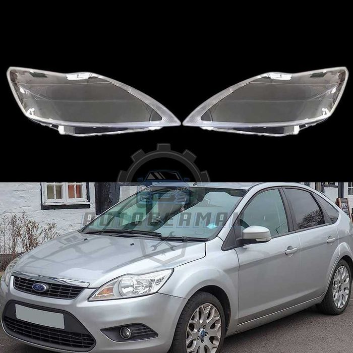 Капаци фарове Ford Focus (09-11) стъкло фар крушки Форд Фокус xenon