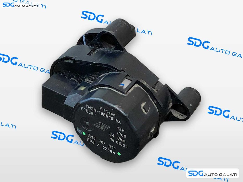 Motoras Servomotor Actuator Clapeta Aeroterma Clima Seat Alhambra 1 2000 - 2010 Cod 7M3907511, YM2H-19E616-SA [LR10900]