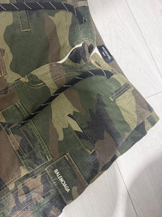 Карго Balenciaga transformer camo cargo pants,size m