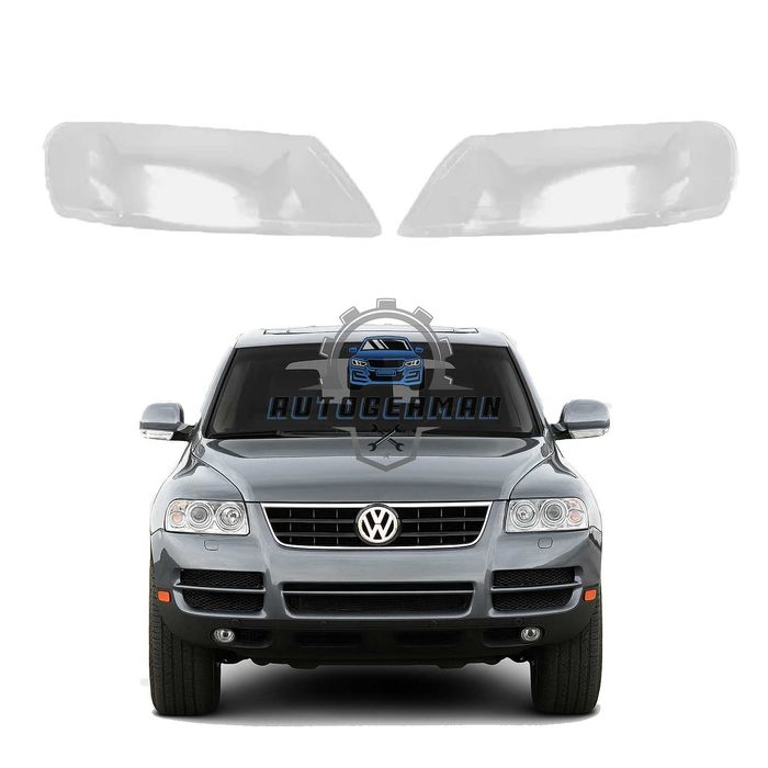 Капаци фарове Volkswagen VW Touareg (04-07) стъкло фар крушки Фолксваген Тоуарег xenon