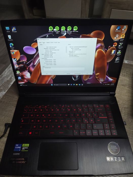 Laptop gaming MSI GF63 12UDX